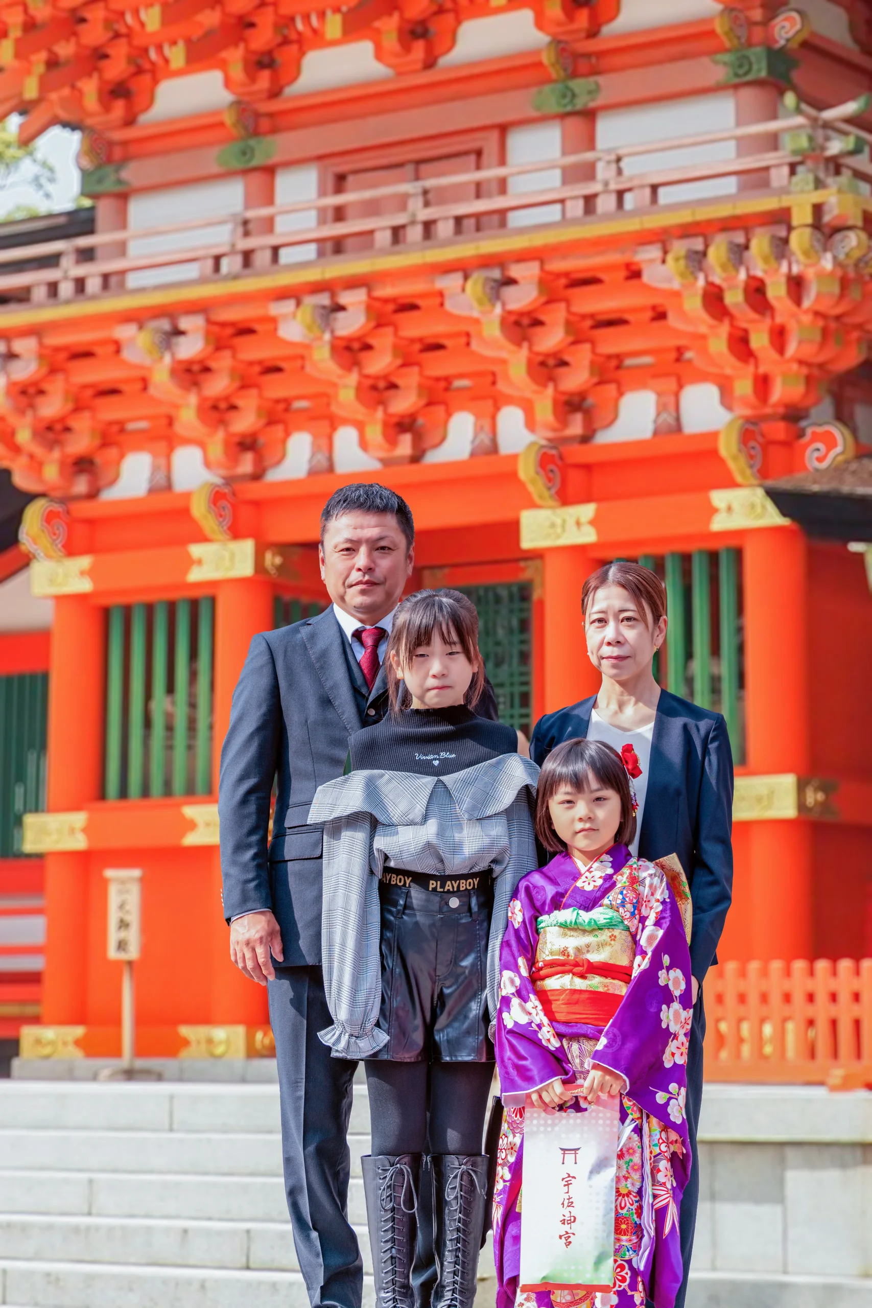 大分 七五三 写真 ,大分 写真 修正