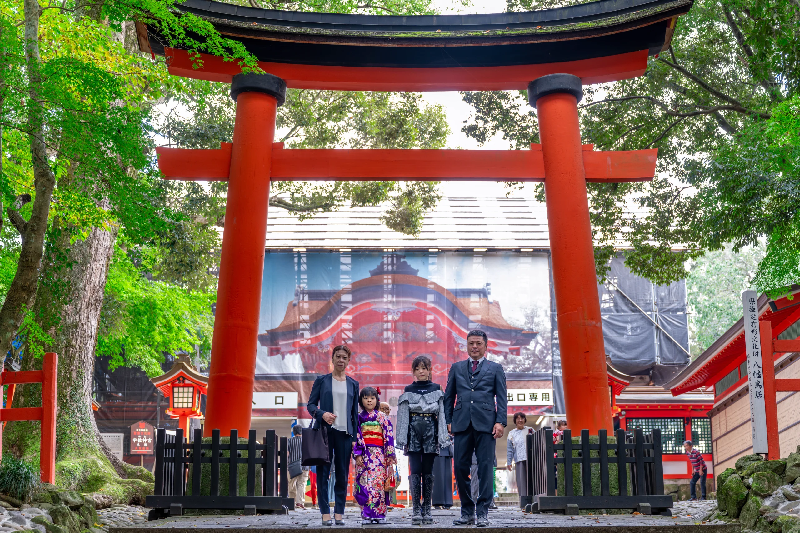 大分 七五三 写真 ,大分 写真 修正