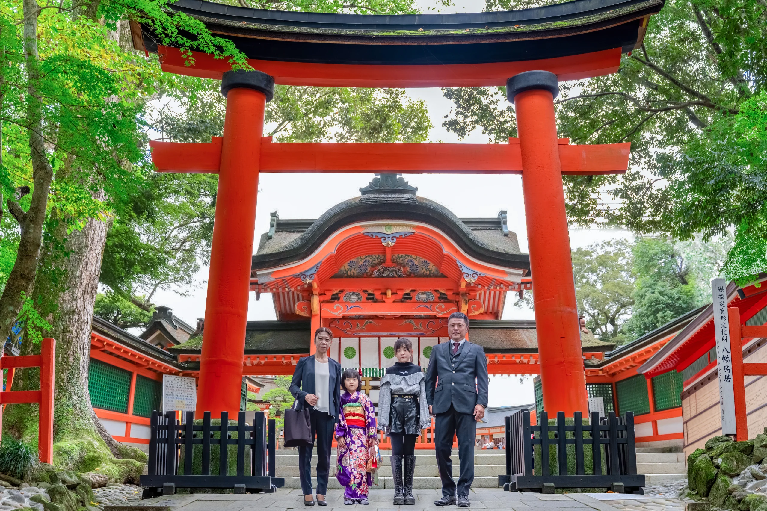 大分 七五三 写真 ,大分 写真 修正