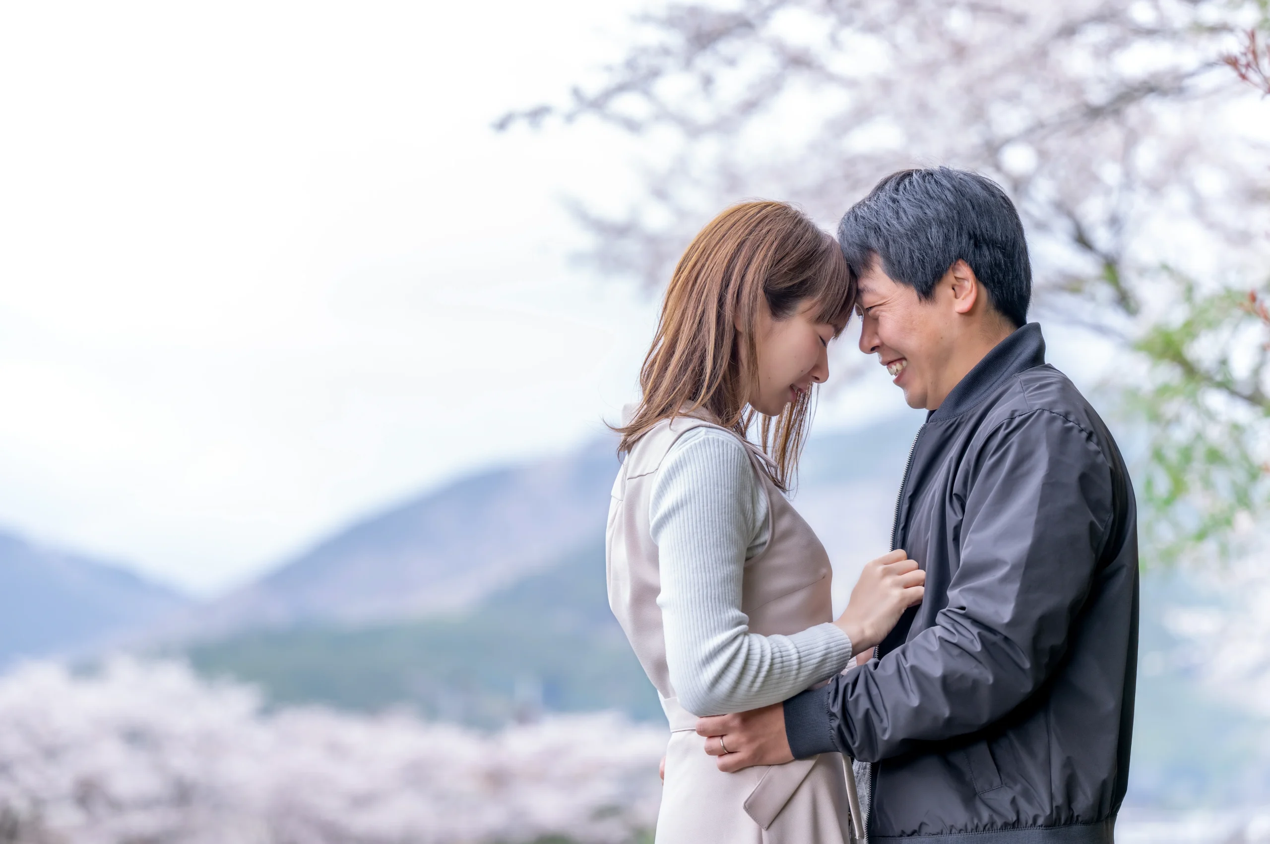 大分 カップル 写真、旅行写真帯同撮影