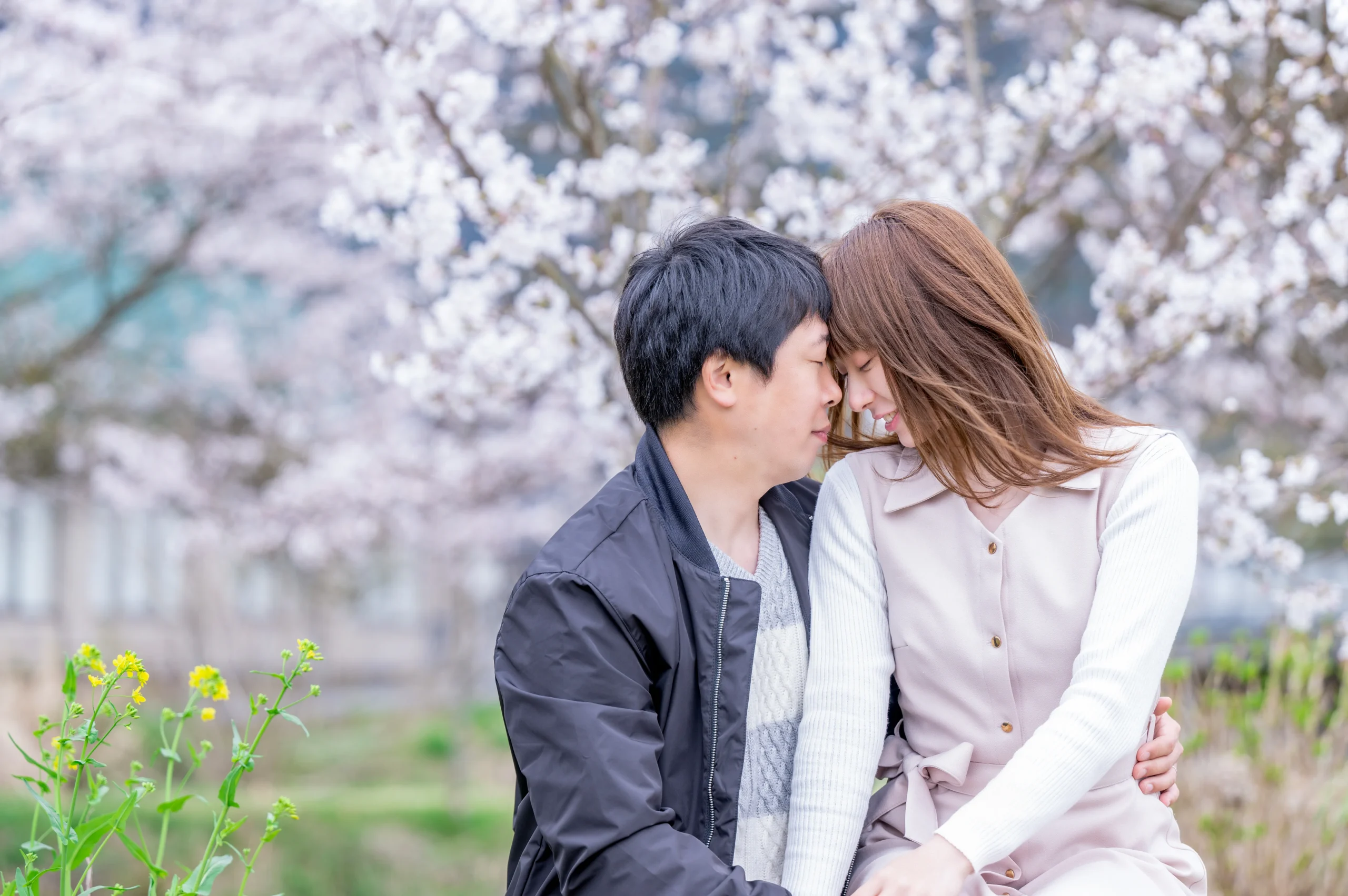 大分 カップル 写真、旅行写真帯同撮影