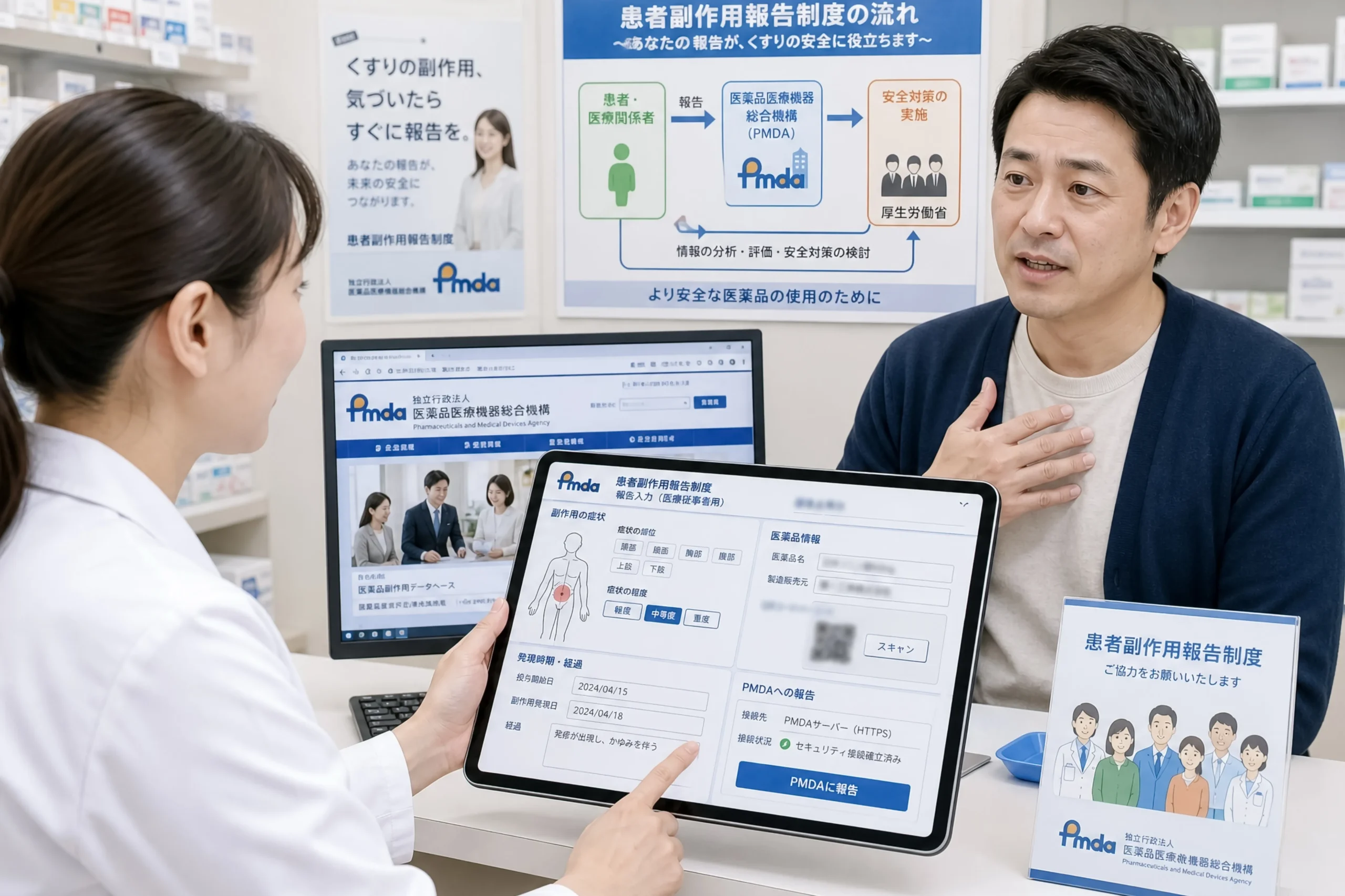 AI搭載 医薬品ネットワークサービス
