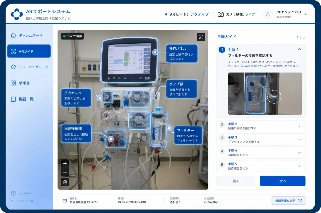 ARサポートシステム