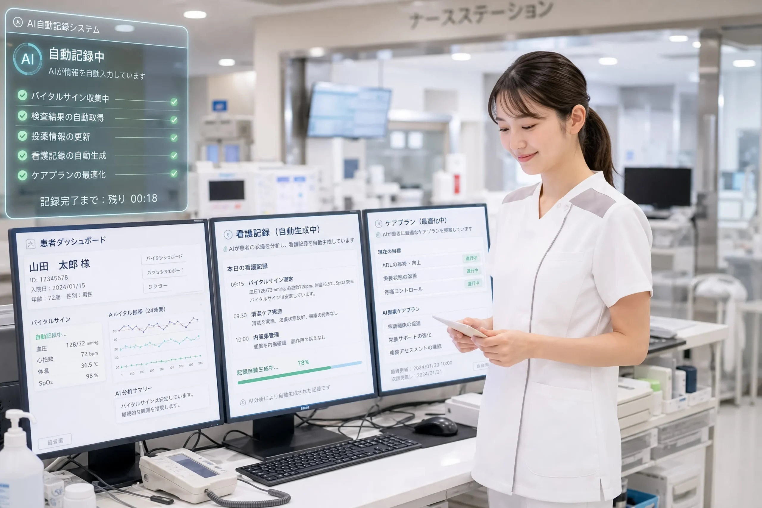 看護支援システム ナースステーション