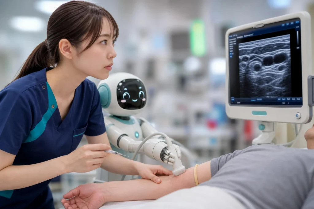 透析穿刺介助システム 透析穿刺ロボット