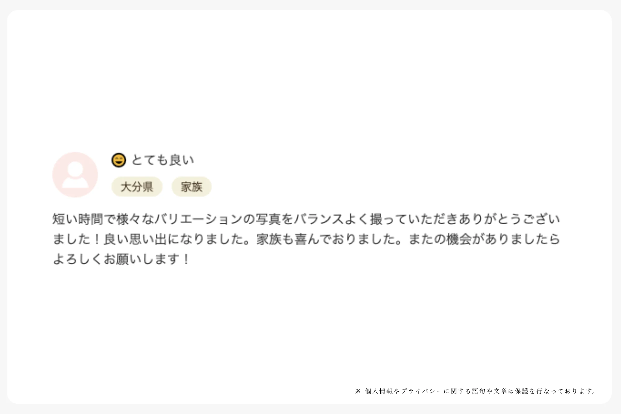 CREATIVE HOUSE OurPhoto 口コミ