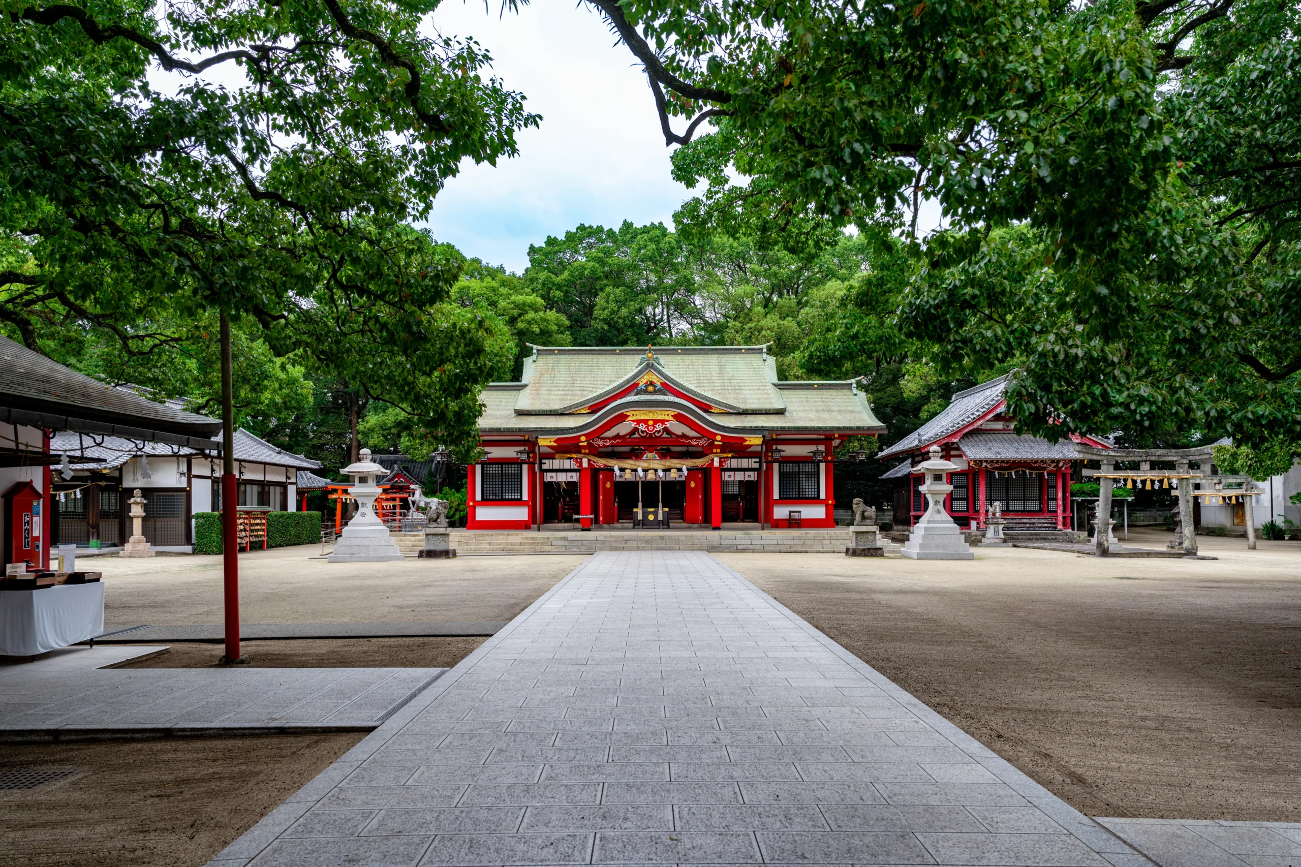 大分の春日神社での出張撮影