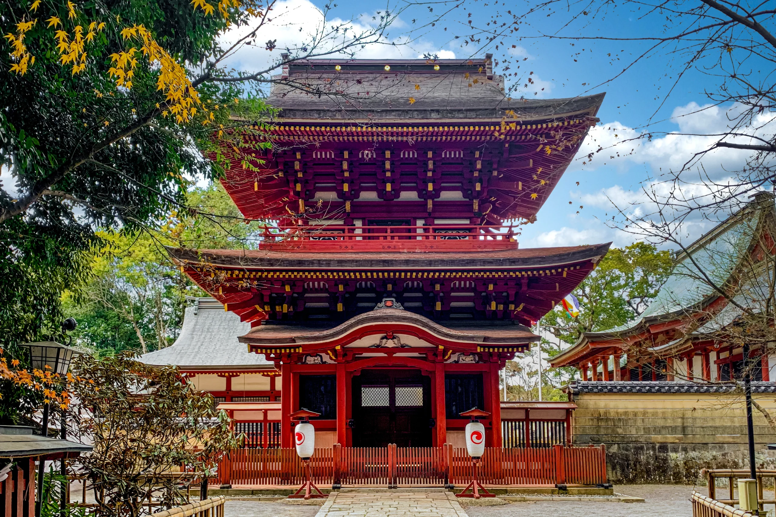 薦神社（中津市）の七五三出張撮影