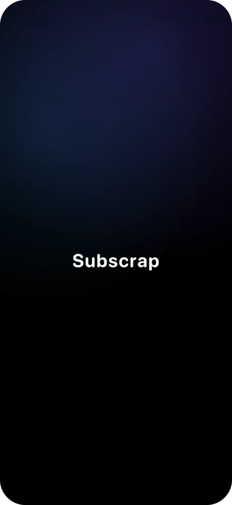 サブスク管理 iPhoneアプリ サブスクラップ