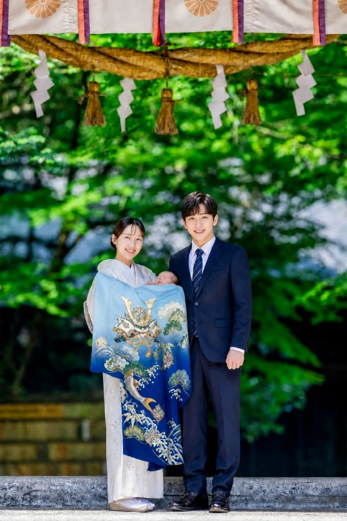 大分 お宮参り 写真撮影 ゆすはら八幡宮
