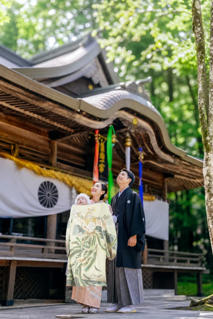 西寒田神社 お宮参り 出張撮影