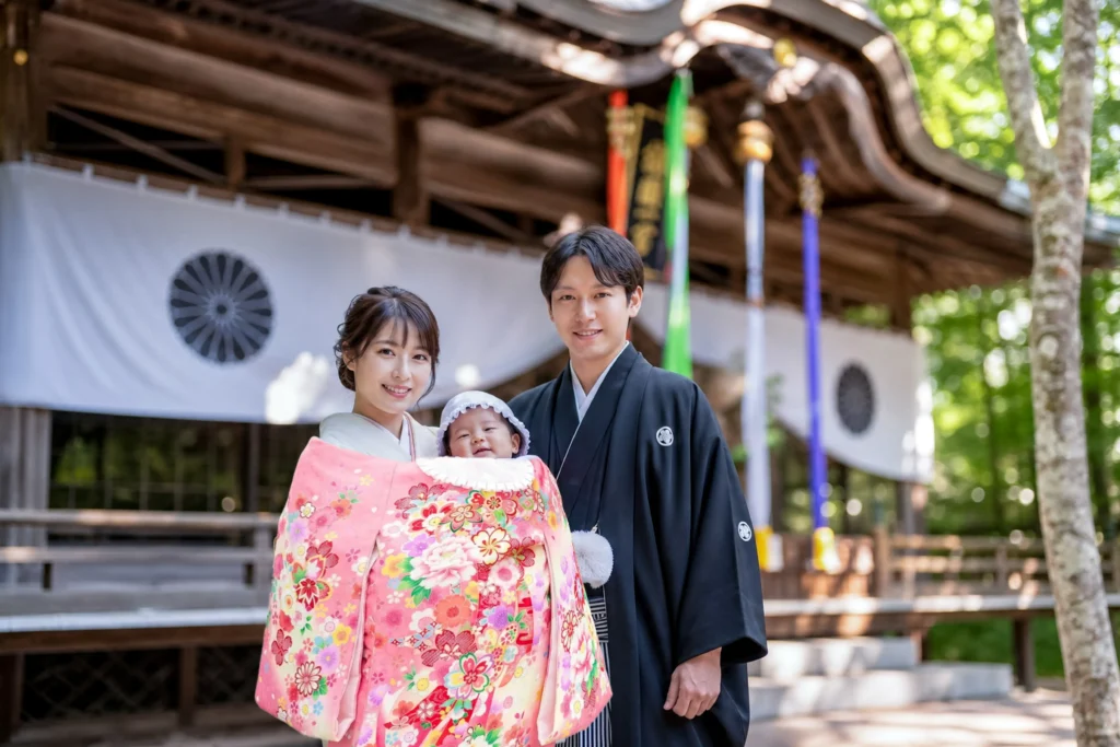 西寒田神社 お宮参り 出張撮影